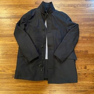 J. CREW NAVY JACKET.